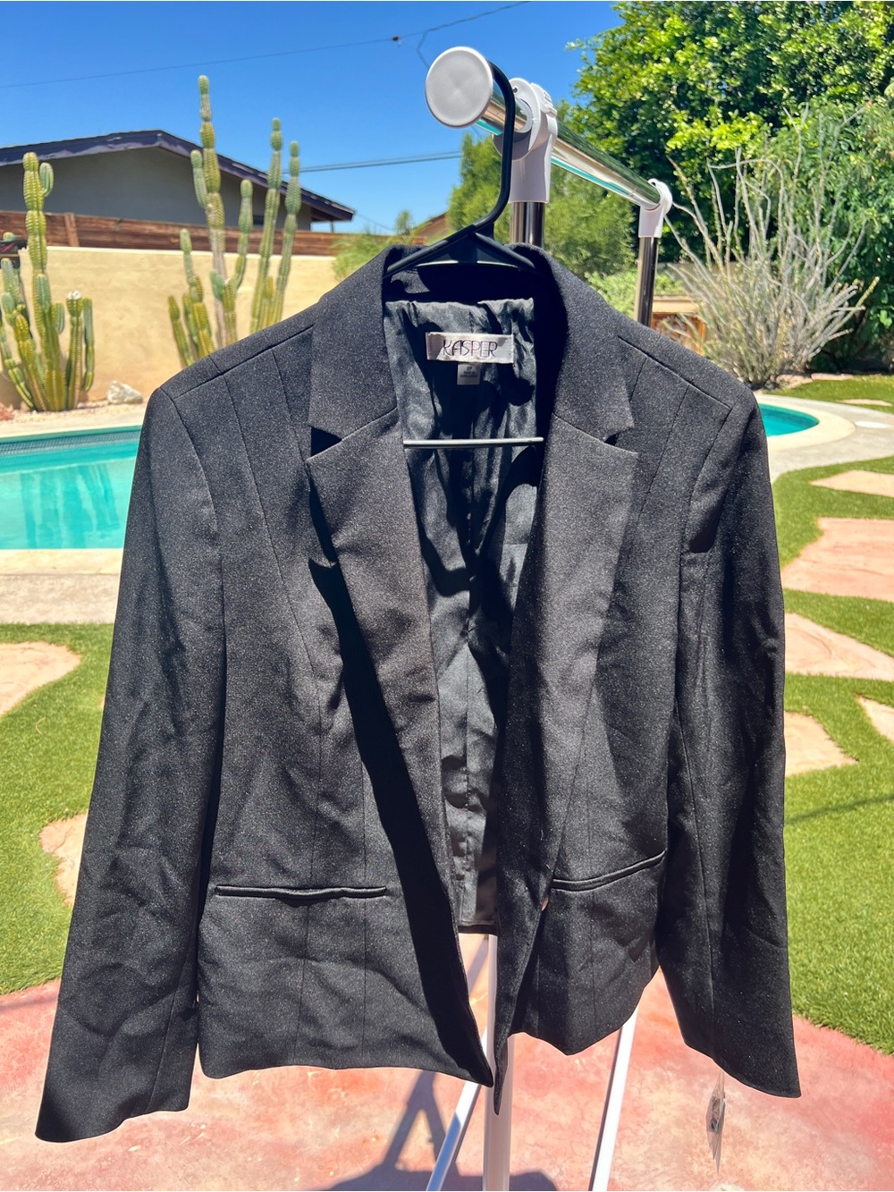 Kasper Black Women's Blazer - Sleek Tailored Jacket